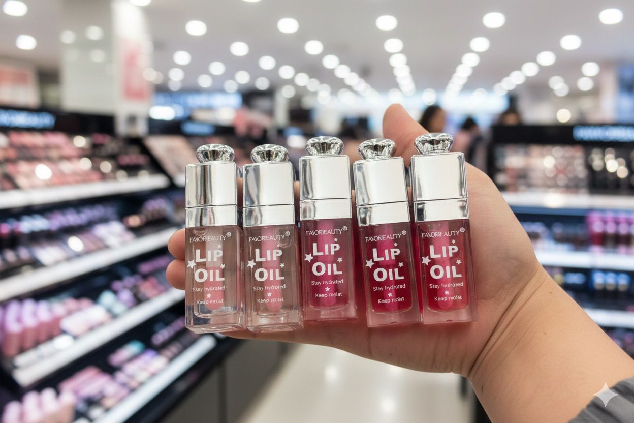 Lip oil stay hidratante 6 piezas