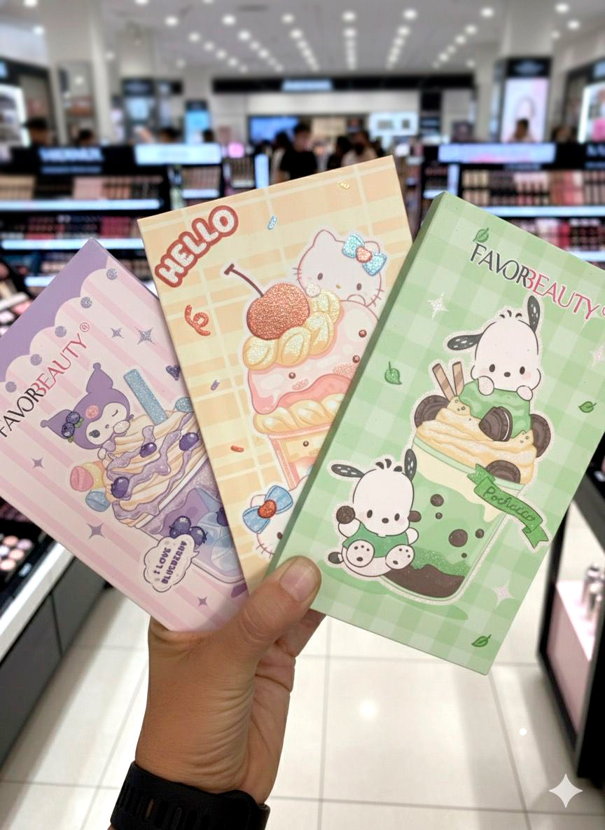 Set de Sombras Sanrio, 3 piezas